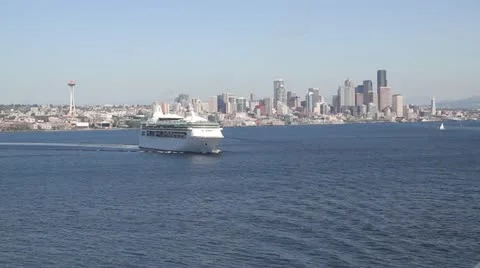 Seattle Harbor 013 Stock Footage 21148676