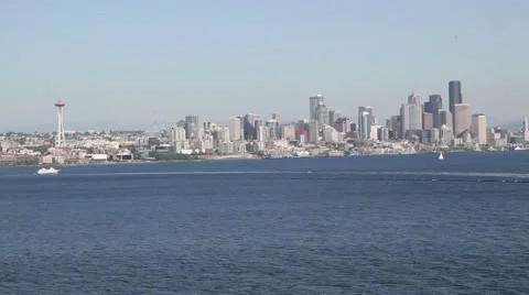 Seattle Harbor 015 Stock Footage 21148842