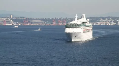 Seattle Harbor 018 Stock Footage 21099310