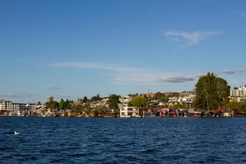 Seattle from Lake Union Stock Photos