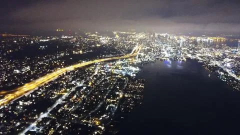 Seattle Lights Stock Photos