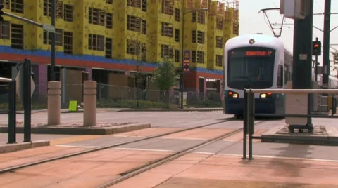 Seattle Lite Rail Stockbeeldmateriaal 8649400