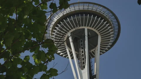 Seattle Needle 스톡 동영상 54693230