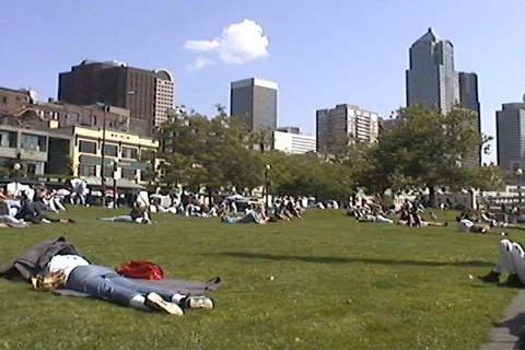 Seattle Park Stock-Footage 820251