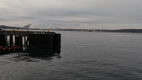 Seattle Port 2 Stock Footage 307368508