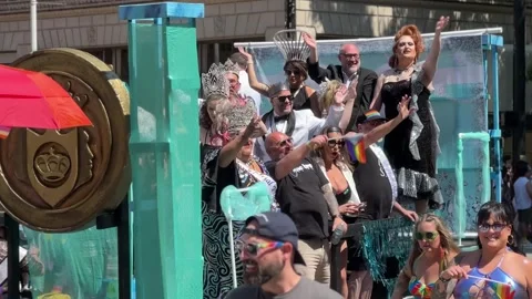 Seattle Pride Parade Stock Footage 244874415