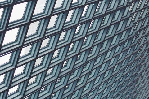 Seattle Public Library-Central Library, Seattle, United States Stock Photos