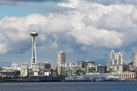 Seattle Sky 스톡 사진