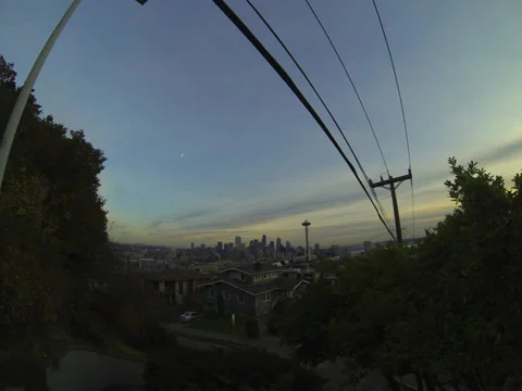 Seattle Skyline 1 Stock Footage 35760608