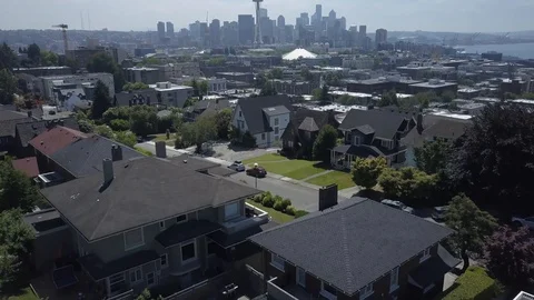 Seattle Skyline Video stock 98467704