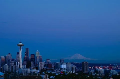 Seattle Skyline Stock Photos