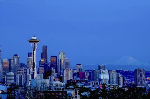Seattle Skyline Stock Photos