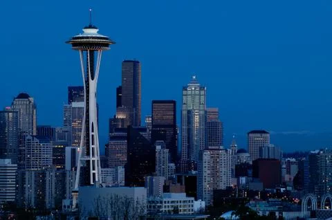 Seattle Skyline Stock Photos