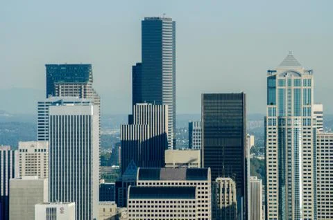 Seattle Skyline Stock Photos