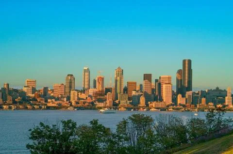 Seattle Skyline Stock Photos