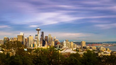 Seattle Skyline Foto stock