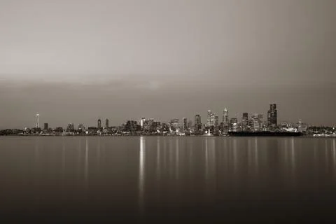 Seattle skyline Foto stock