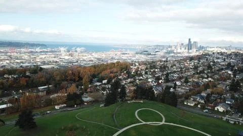 Seattle Skyline Stock Photos