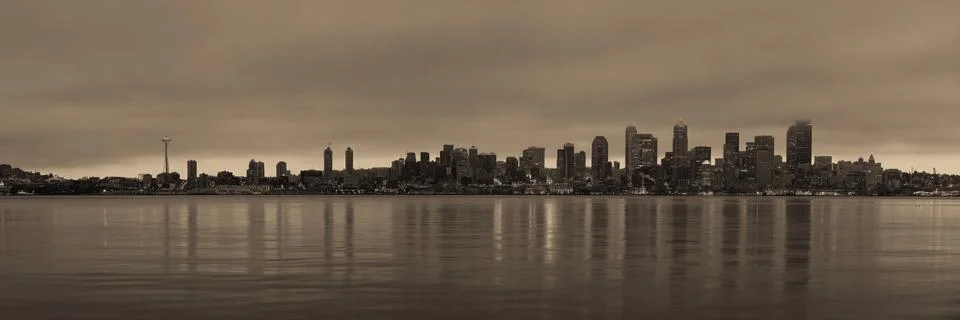 Seattle skyline Stock Photos