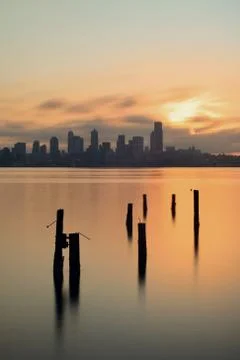 Seattle skyline Stock Photos