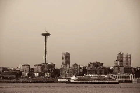 Seattle skyline Stock Photos
