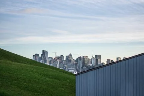 Seattle skyline view Stock Photos