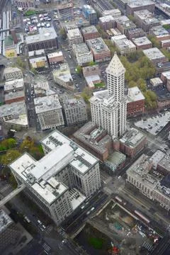 Seattle smith tower Stock Photos