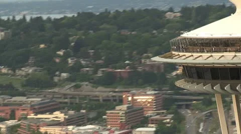 Seattle Space Needle 動画素材 10561828