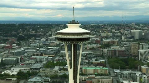 Seattle Space Needle 動画素材 10561875