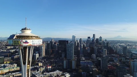 Seattle Space Needle 動画素材 84569622