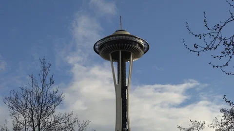 Seattle Space Needle Stock Footage 118903936