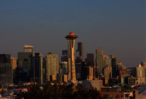 Seattle Space Needle Stock Photos