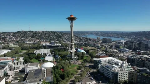 Seattle Space Needle Summertime 動画素材 231183551
