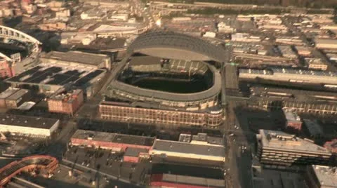 Seattle Stadiums 1 Stock Footage 22332157