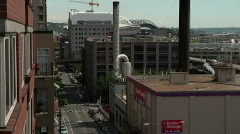Seattle Streets Video stock 313573