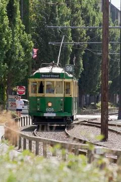 Seattle trolly Stock Photos