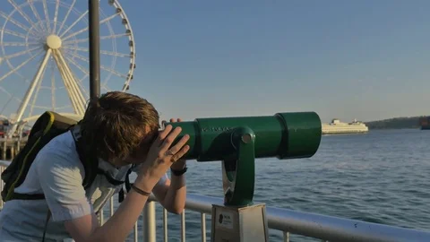 Seattle Washington in 4k 動画素材 83627679