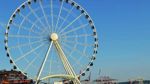 Seattle Washington in 4k 動画素材 83627702