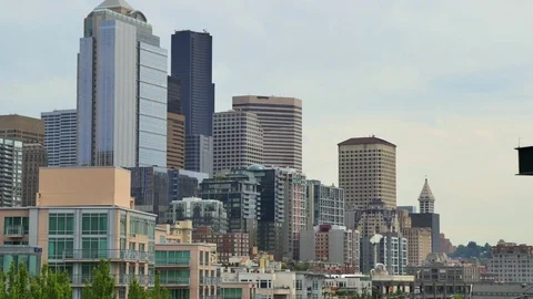 Seattle Washington in 4k Stock Footage 83627760