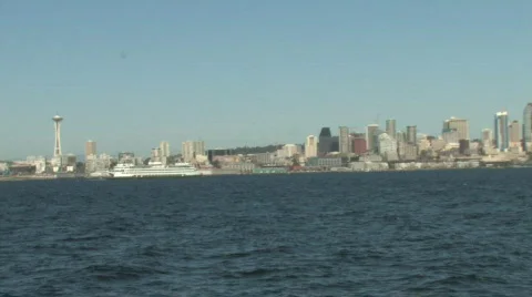 Seattle Washington Skyline Stock Footage 276422
