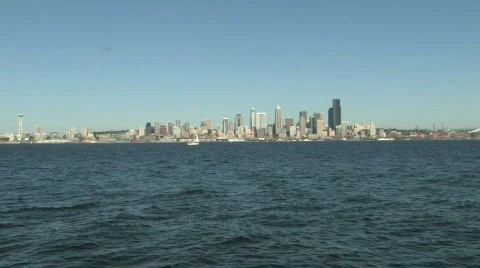 Seattle Washington Skyline Stock Footage 276429