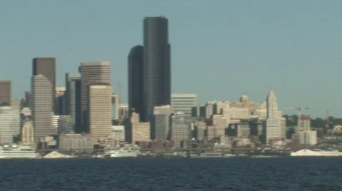 Seattle Washington Skyline Stock Footage 276467