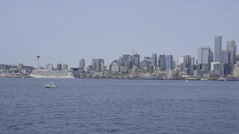 Seattle Washington Skyline Stock Footage 271146531