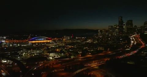 Seattle Washington State Drone Aerial View Stock Footage 221107953