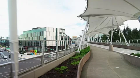 Seattle Washington State - Microsoft Offices Looping Urban Timelapse Stock Footage 305293844