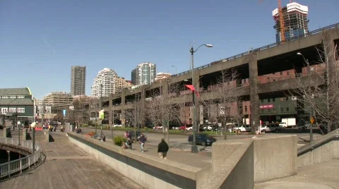 Seattle Waterfront Stock Footage