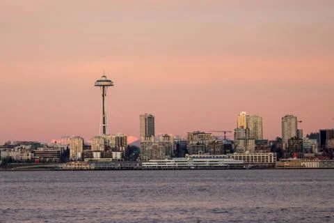 Seattle Waterfront 写真素材