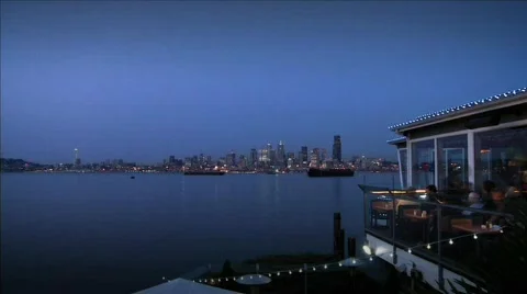 SeattleTimelapse1 Video stock 592124