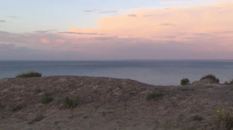 Seaview on a beautiful evening. Stock Footage 39483600