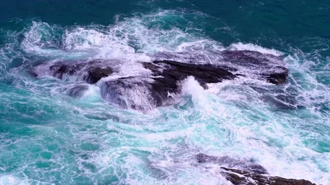 Seawater wave texture. Stock Footage 132603078